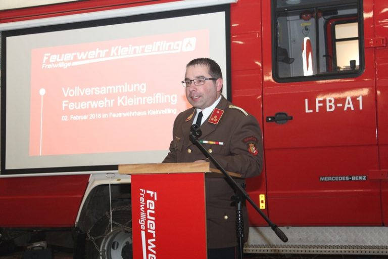 Jahreshauptversammlung 2018 mit Neuwahlen des Kommandos