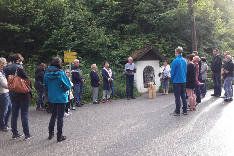Maisegen bei der Garstenauerkapelle