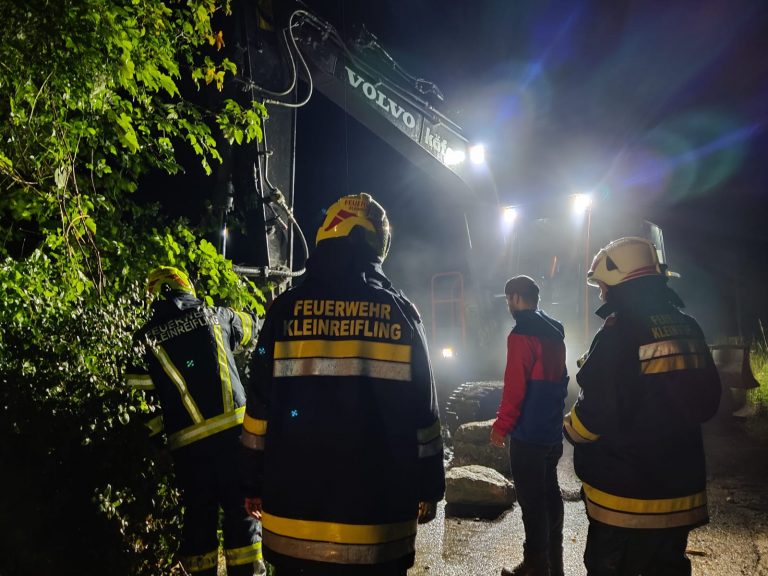 Verklausung des Frenzbaches