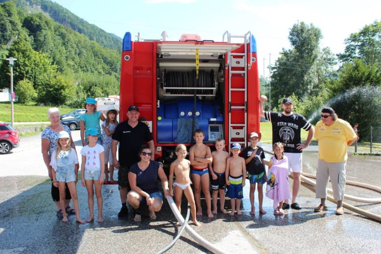 Das Highlight im Sommer: Ferienspaß bei der Feuerwehr 💦